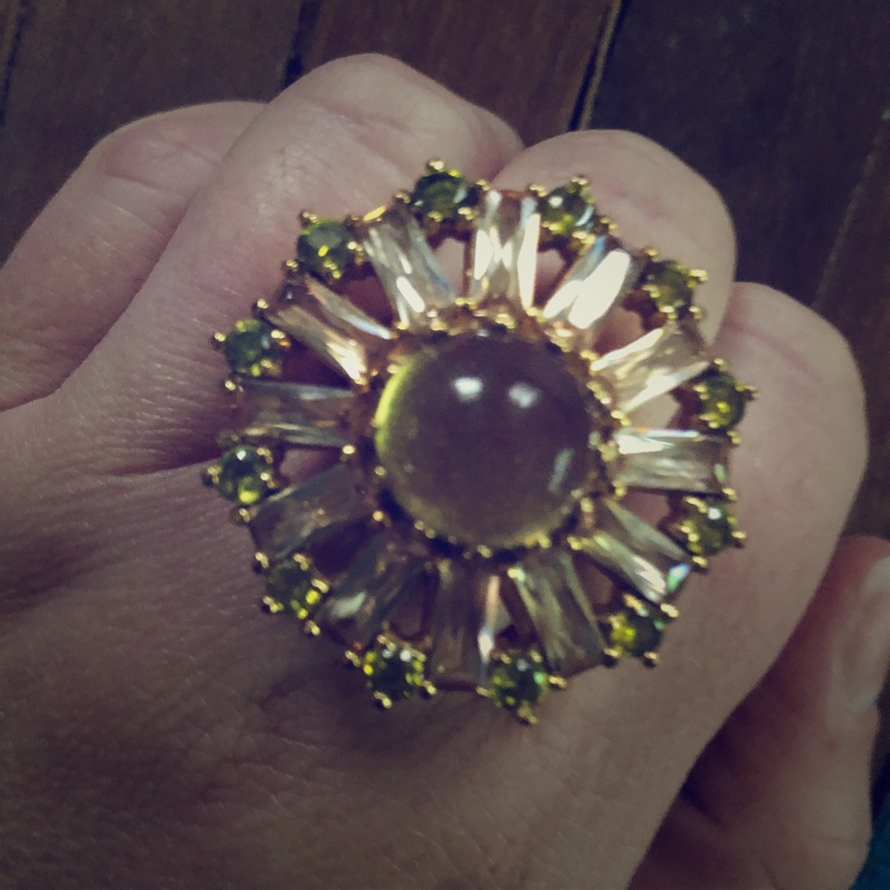 J Crew cocktail ring...size 8